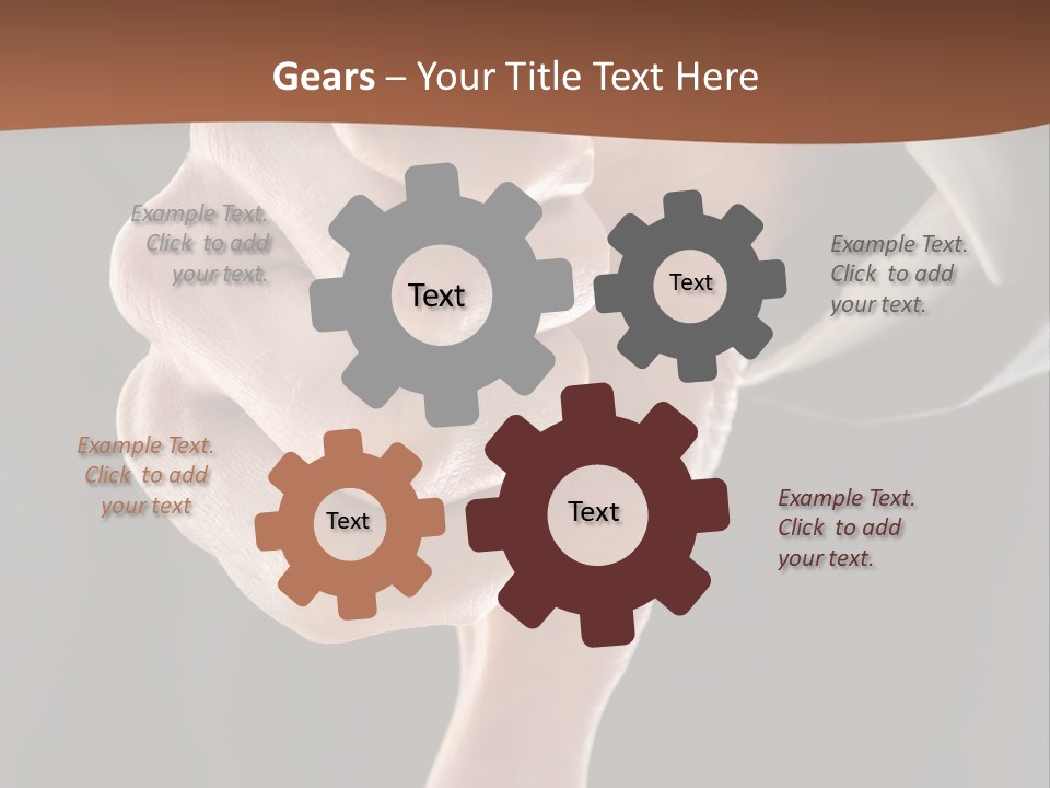 Refusing Disapprove Symbol PowerPoint Template