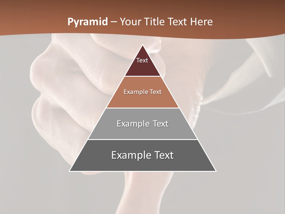 Refusing Disapprove Symbol PowerPoint Template