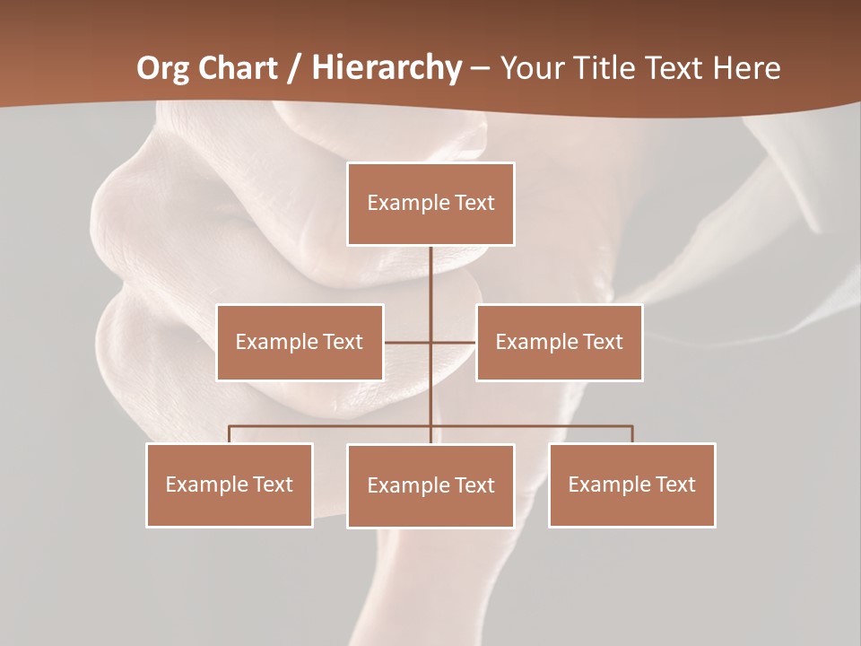 Refusing Disapprove Symbol PowerPoint Template