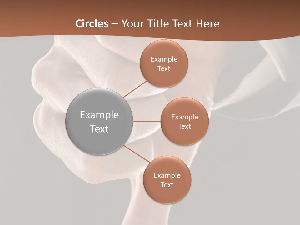 Refusing Disapprove Symbol PowerPoint Template