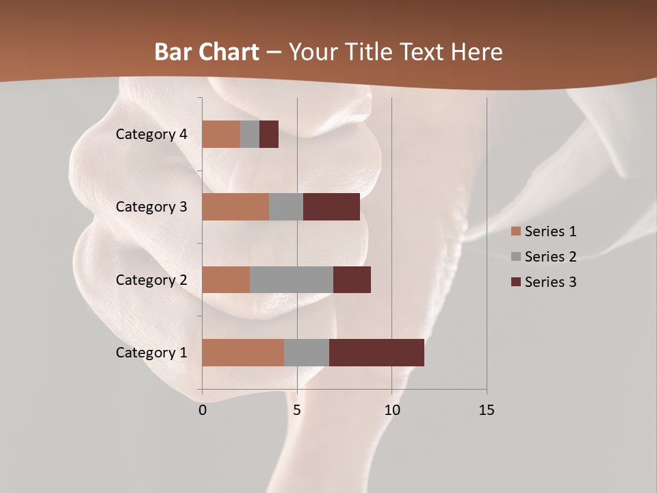 Refusing Disapprove Symbol PowerPoint Template