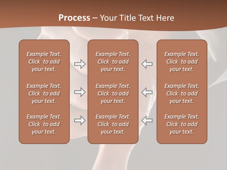 Refusing Disapprove Symbol PowerPoint Template