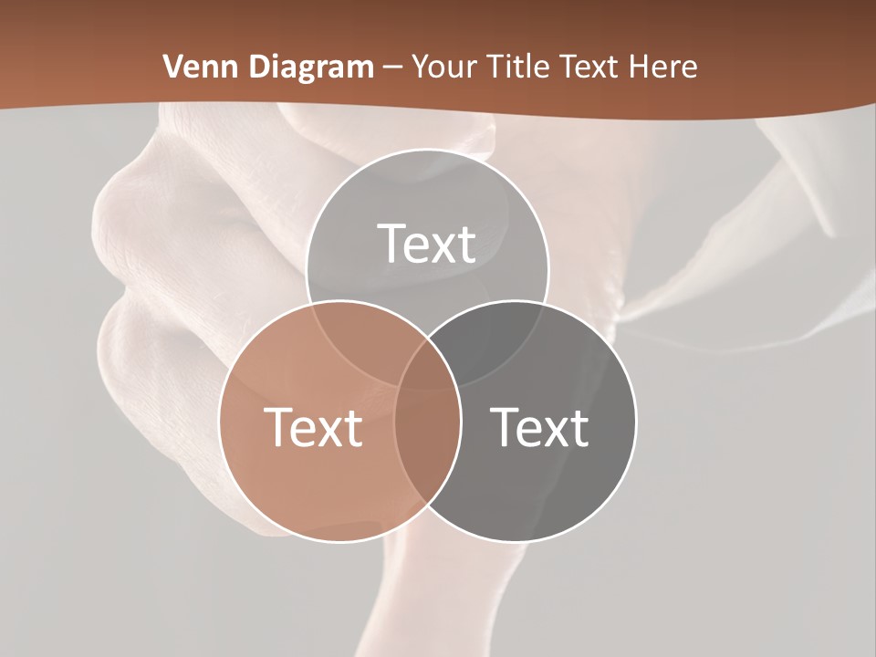 Refusing Disapprove Symbol PowerPoint Template