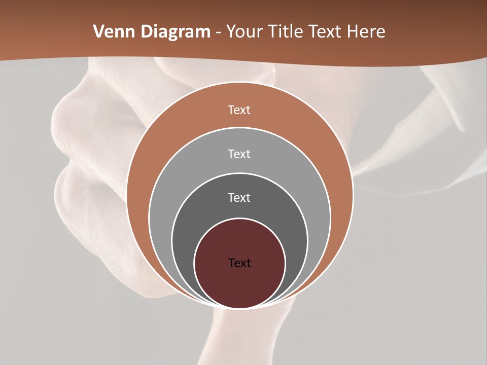 Refusing Disapprove Symbol PowerPoint Template