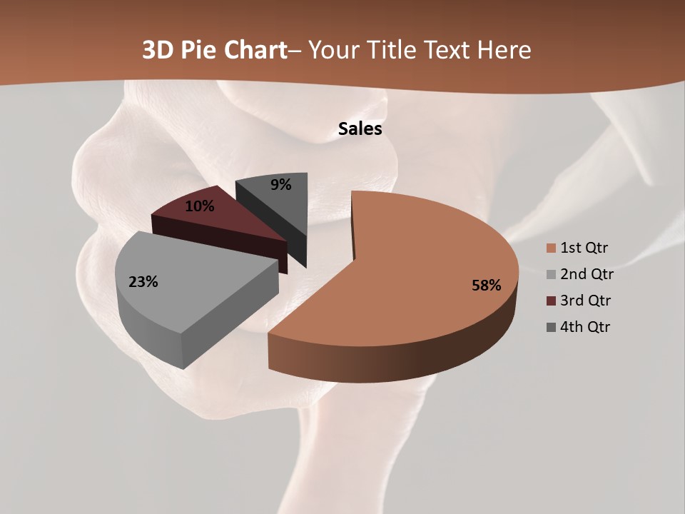 Refusing Disapprove Symbol PowerPoint Template