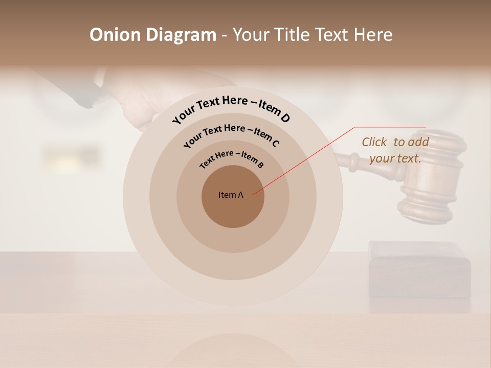 Civil Working Law PowerPoint Template