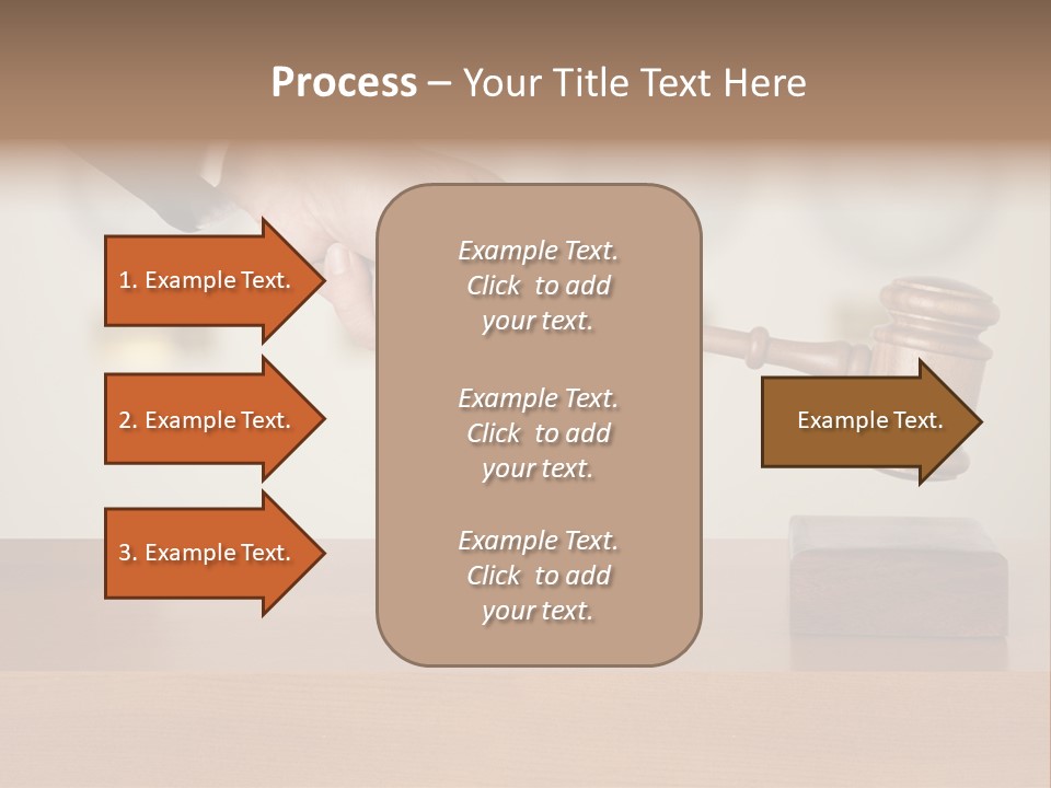 Civil Working Law PowerPoint Template