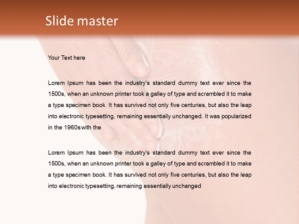 Close Healthy Skincare PowerPoint Template