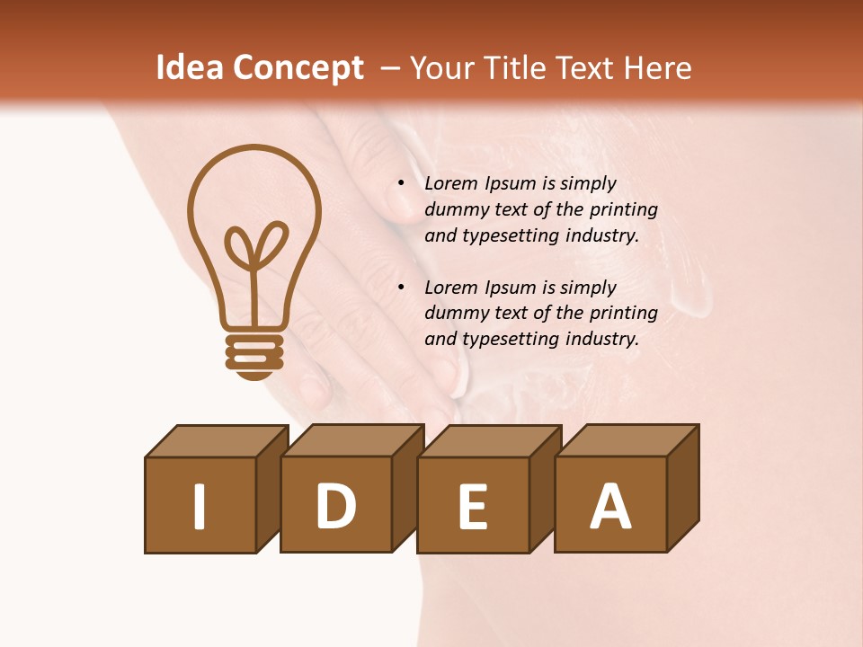 Close Healthy Skincare PowerPoint Template