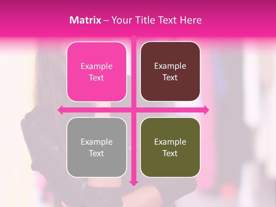 Female  Young PowerPoint Template