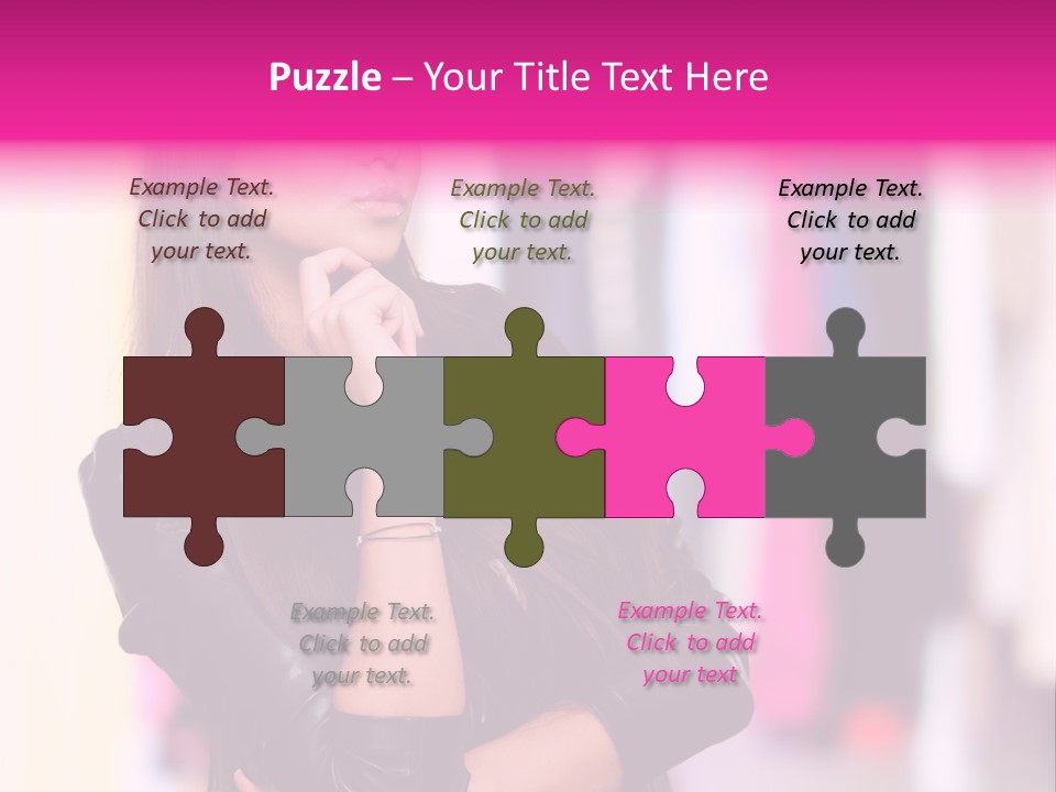 Female  Young PowerPoint Template
