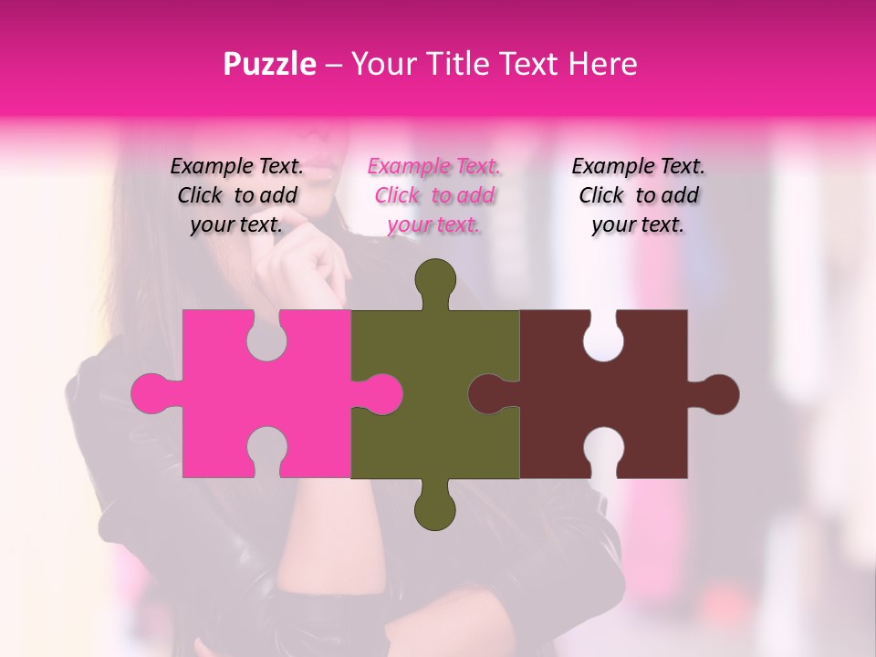 Female  Young PowerPoint Template