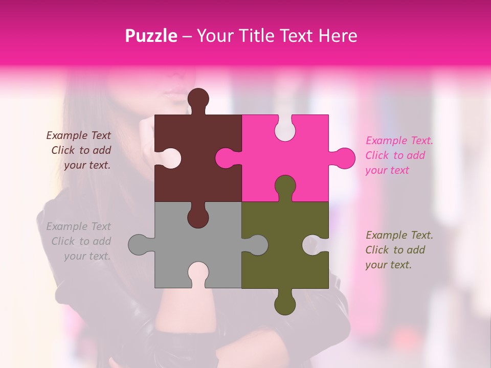 Female  Young PowerPoint Template
