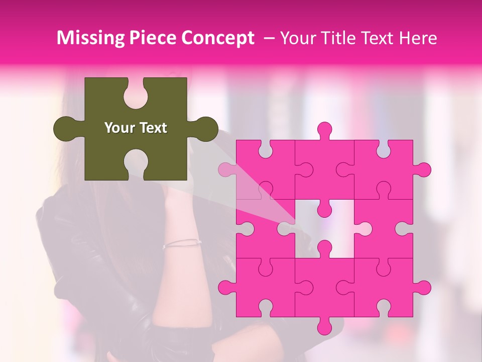 Female  Young PowerPoint Template