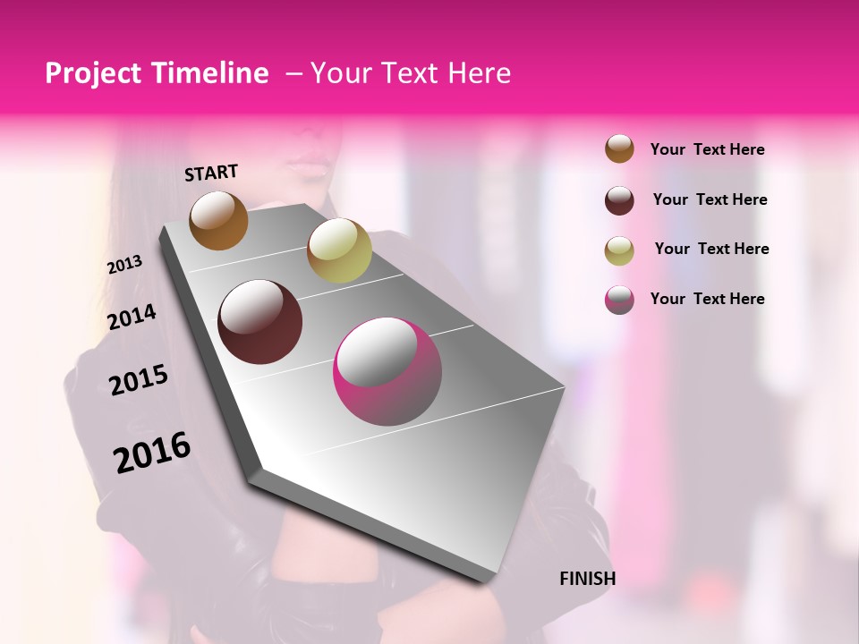 Female  Young PowerPoint Template