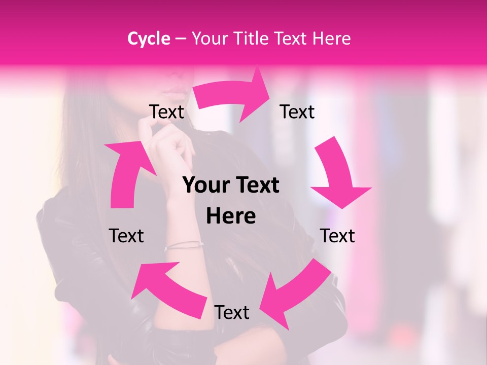 Female  Young PowerPoint Template