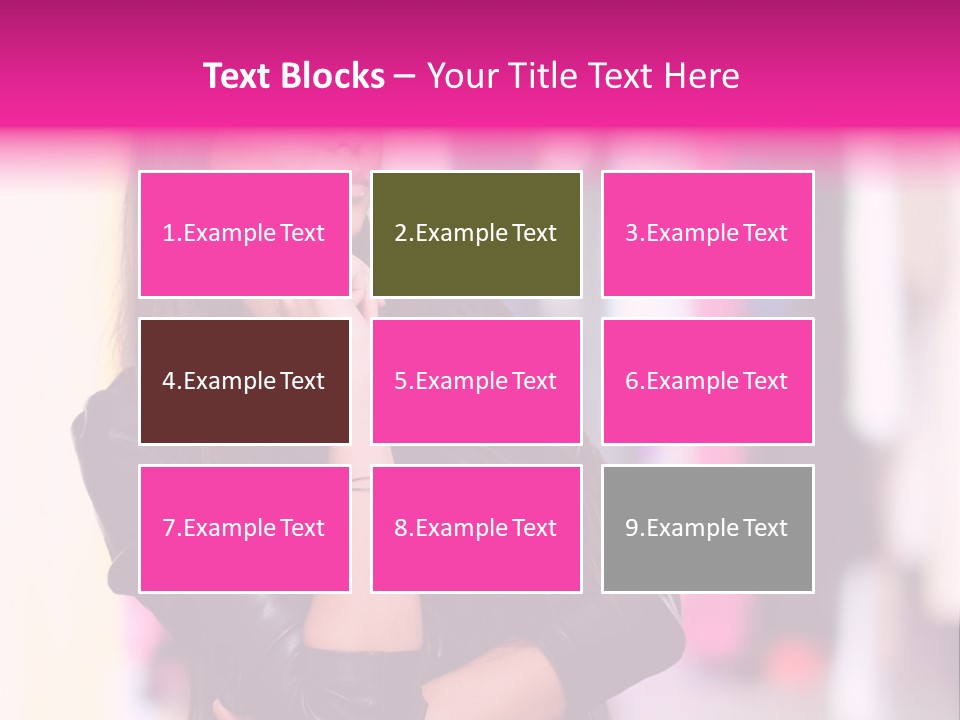 Female  Young PowerPoint Template