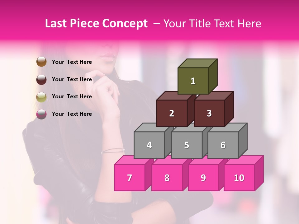 Female  Young PowerPoint Template