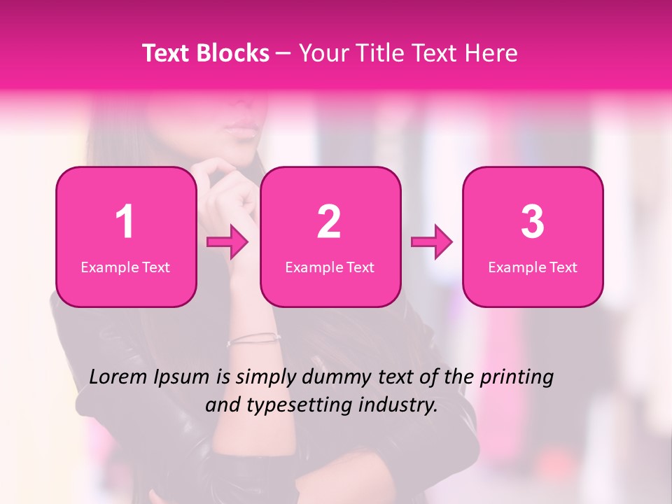 Female  Young PowerPoint Template