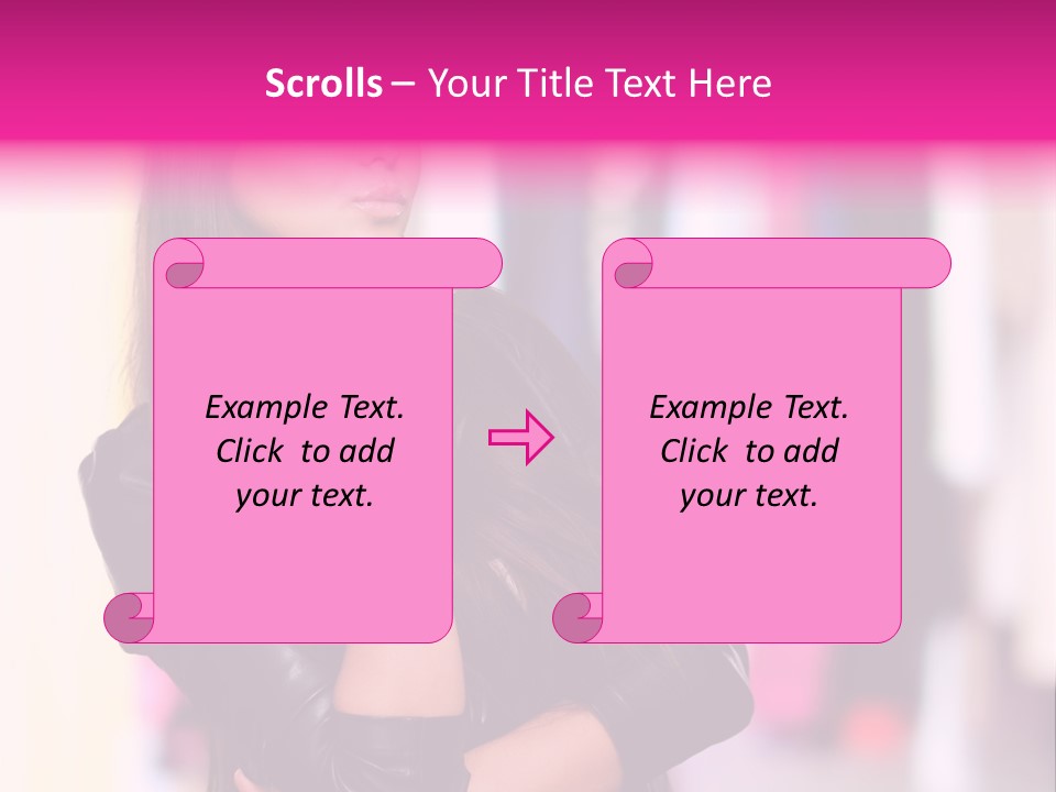 Female  Young PowerPoint Template
