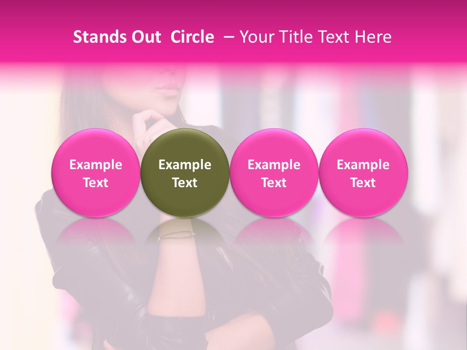 Female  Young PowerPoint Template