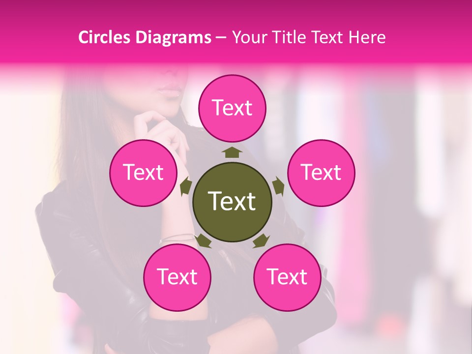 Female  Young PowerPoint Template