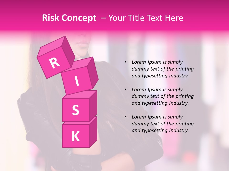 Female  Young PowerPoint Template