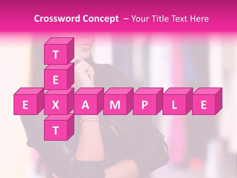 Female  Young PowerPoint Template