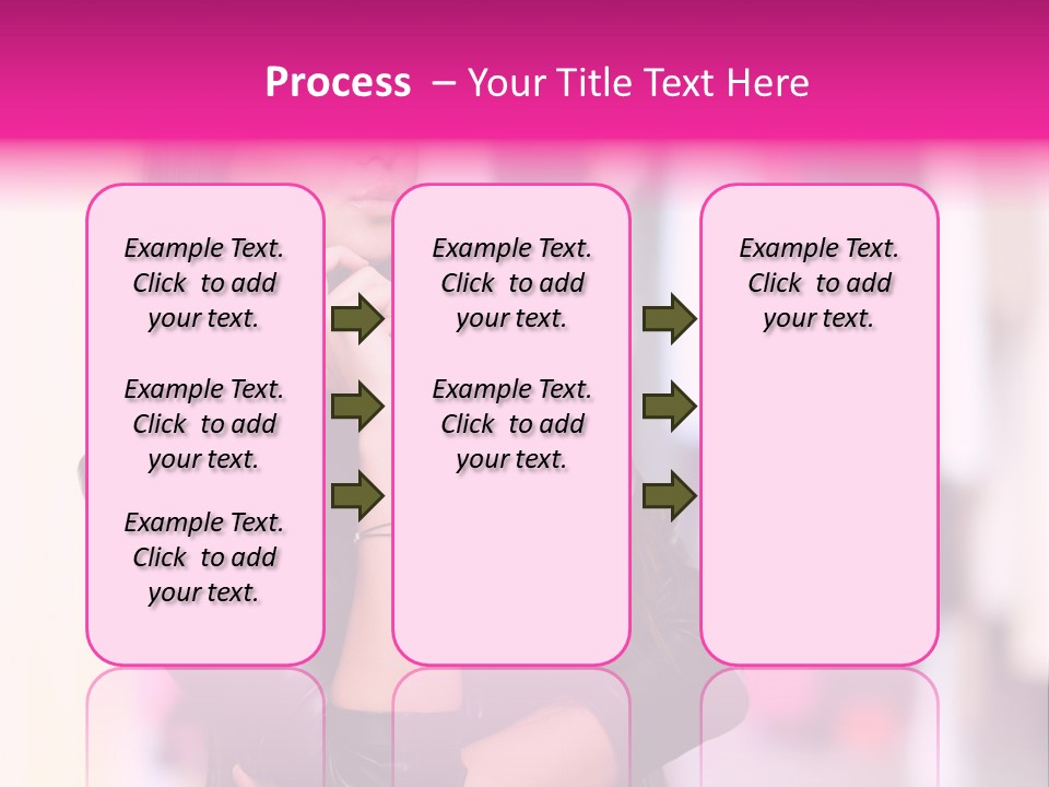 Female  Young PowerPoint Template
