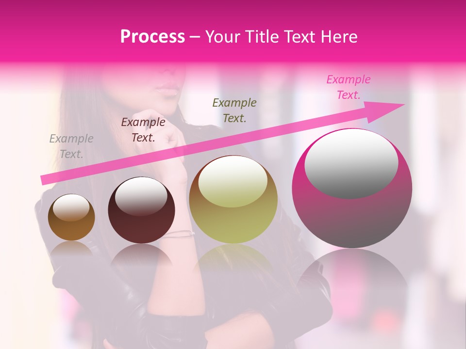 Female  Young PowerPoint Template