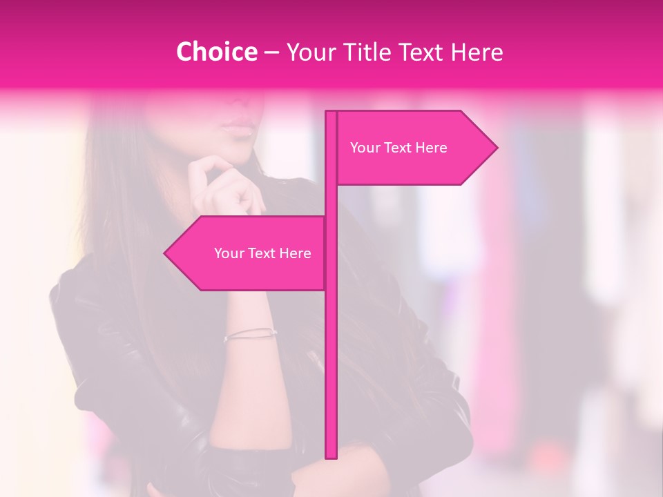 Female  Young PowerPoint Template