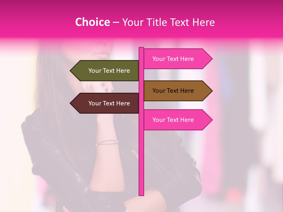 Female  Young PowerPoint Template