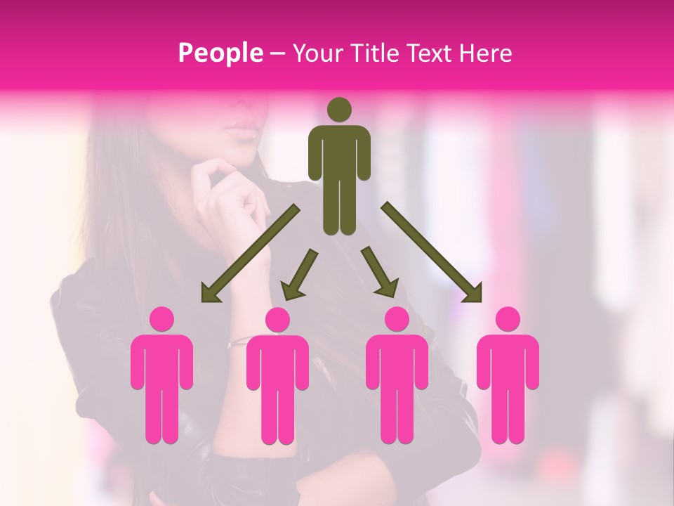 Female  Young PowerPoint Template