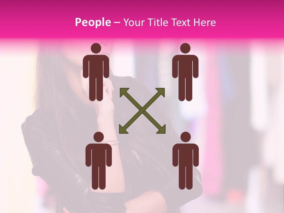 Female  Young PowerPoint Template