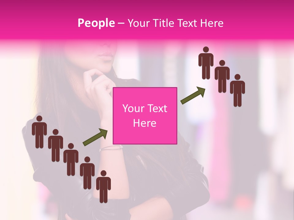 Female  Young PowerPoint Template