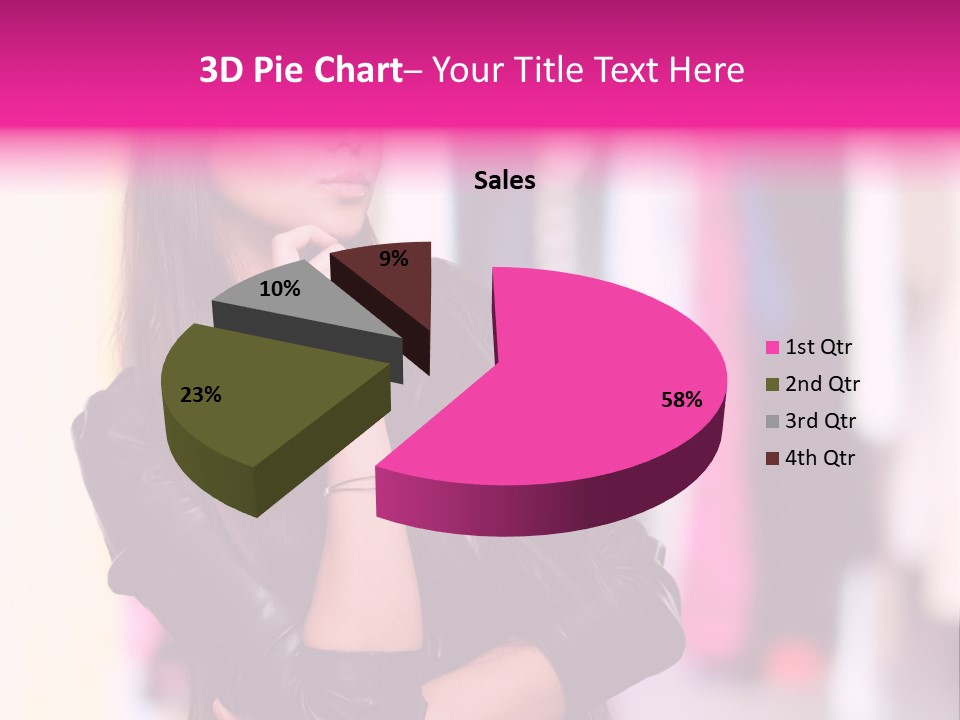 Female  Young PowerPoint Template