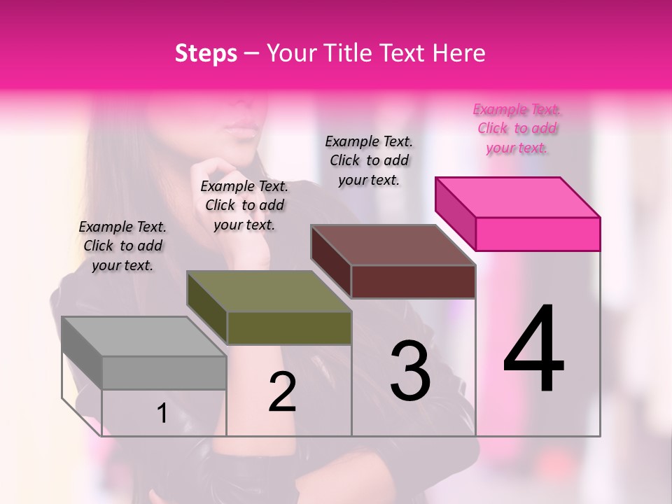 Female  Young PowerPoint Template