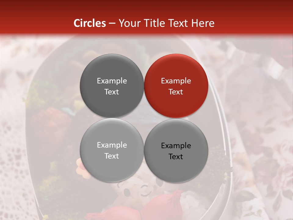 Vegetable Traditional Container PowerPoint Template