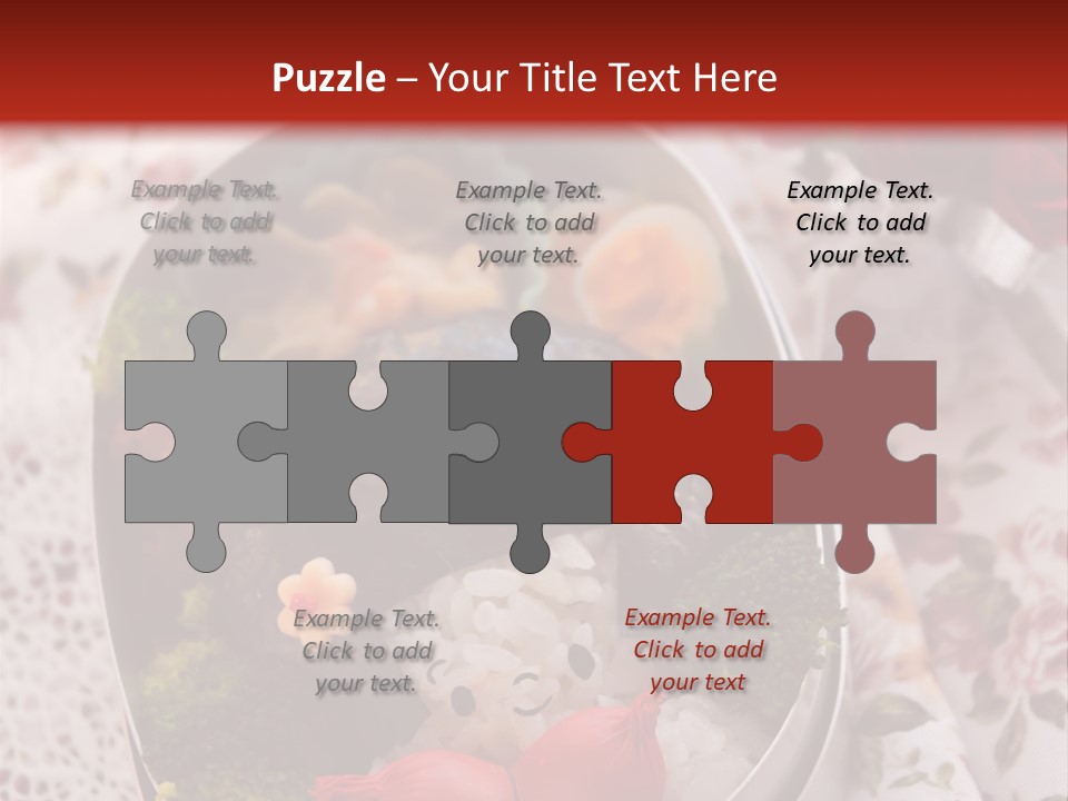 Vegetable Traditional Container PowerPoint Template