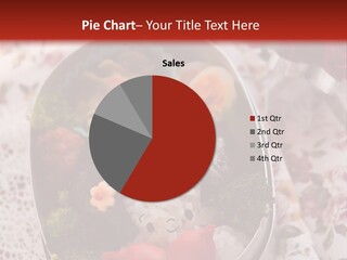 Vegetable Traditional Container PowerPoint Template