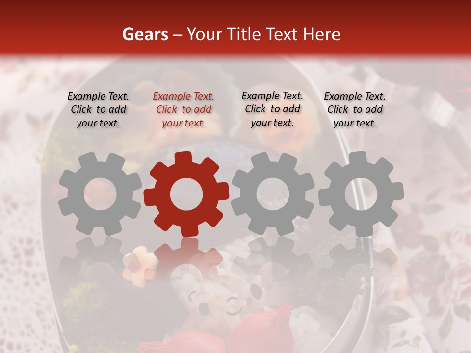 Vegetable Traditional Container PowerPoint Template