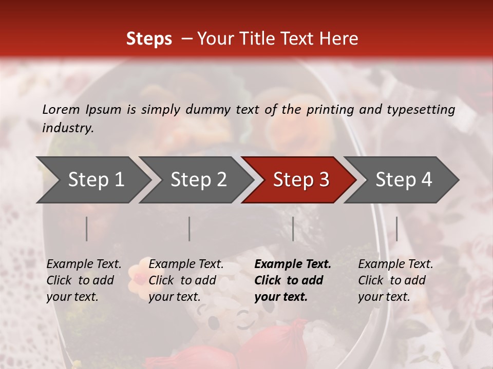 Vegetable Traditional Container PowerPoint Template