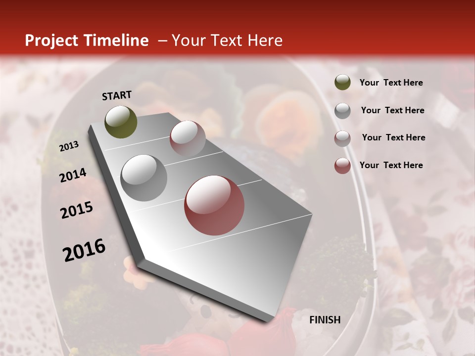 Vegetable Traditional Container PowerPoint Template