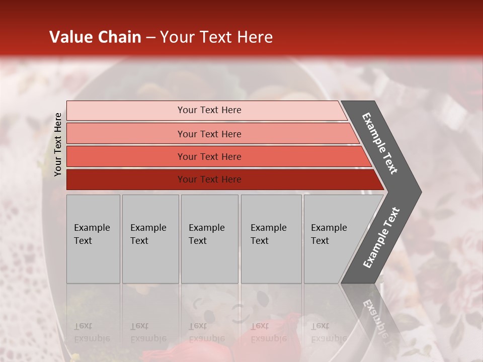 Vegetable Traditional Container PowerPoint Template