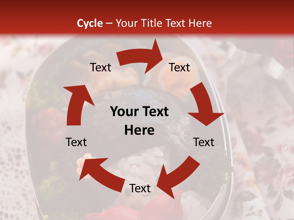 Vegetable Traditional Container PowerPoint Template