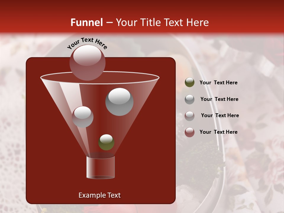Vegetable Traditional Container PowerPoint Template