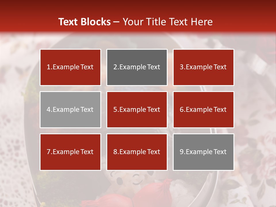 Vegetable Traditional Container PowerPoint Template