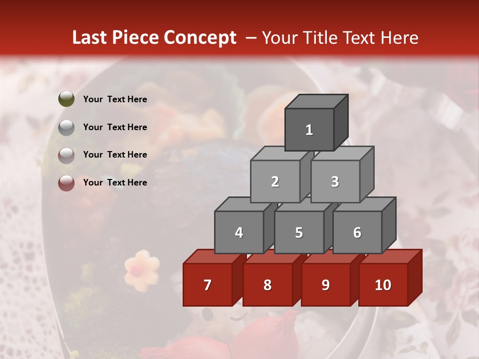 Vegetable Traditional Container PowerPoint Template