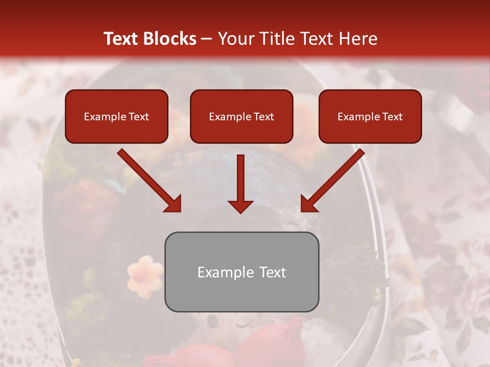 Vegetable Traditional Container PowerPoint Template