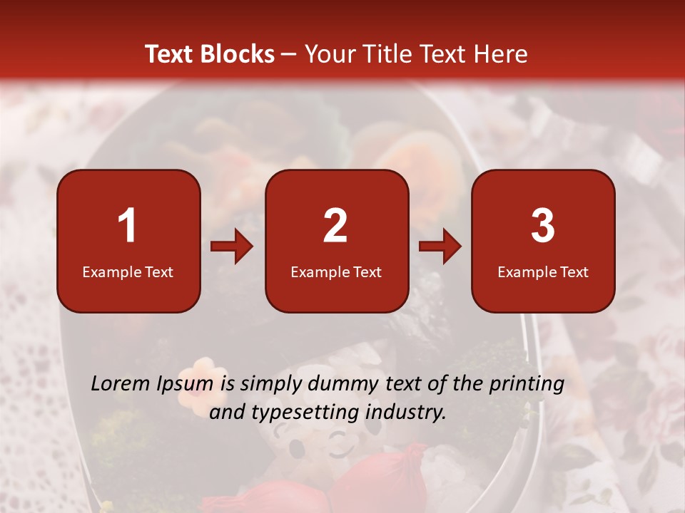 Vegetable Traditional Container PowerPoint Template